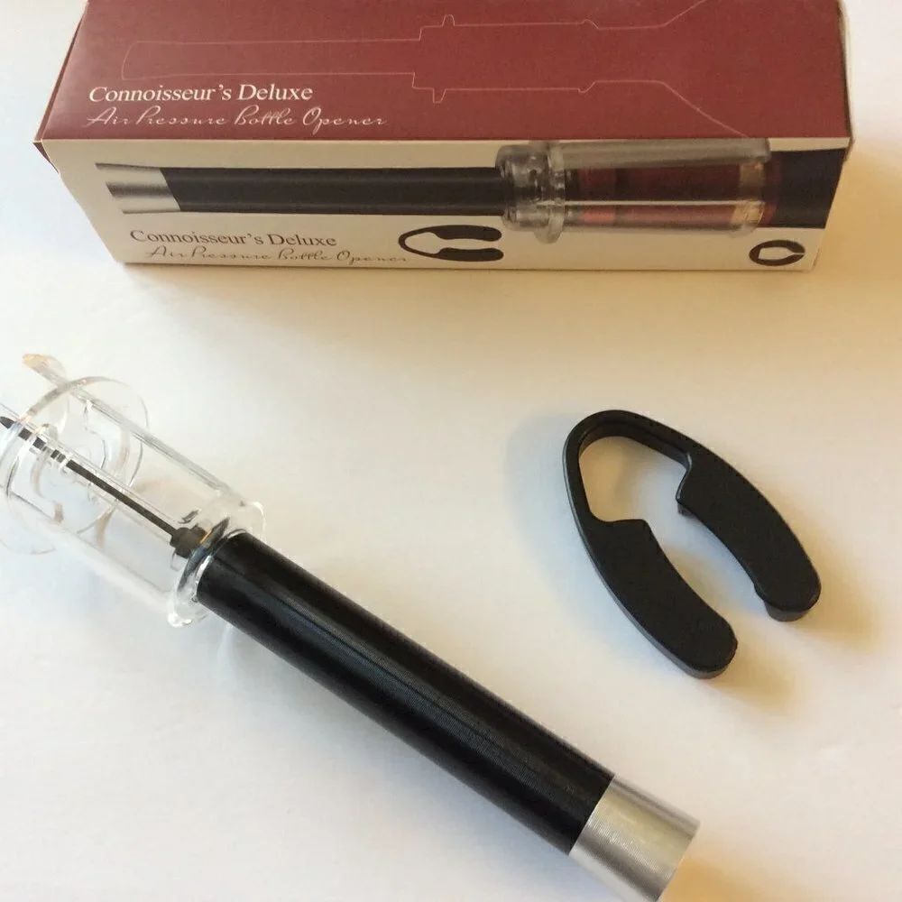 CONNOISSEURS DELUXE AIR PRESSURE BOTTLE OPENER